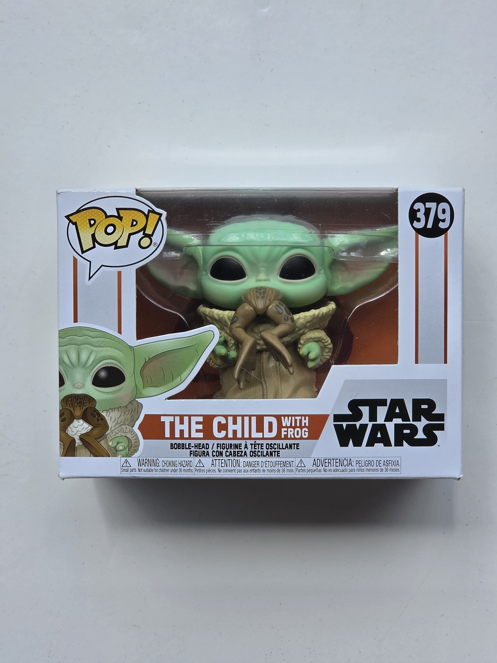 Funko Pop! Star Wars: The Mandalorian – The Child with Frog (#379) NIB